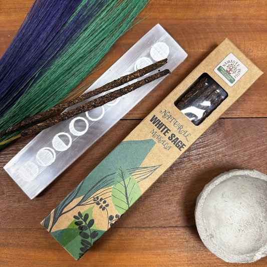 Incienso Natural Masala - Salvia Blanca