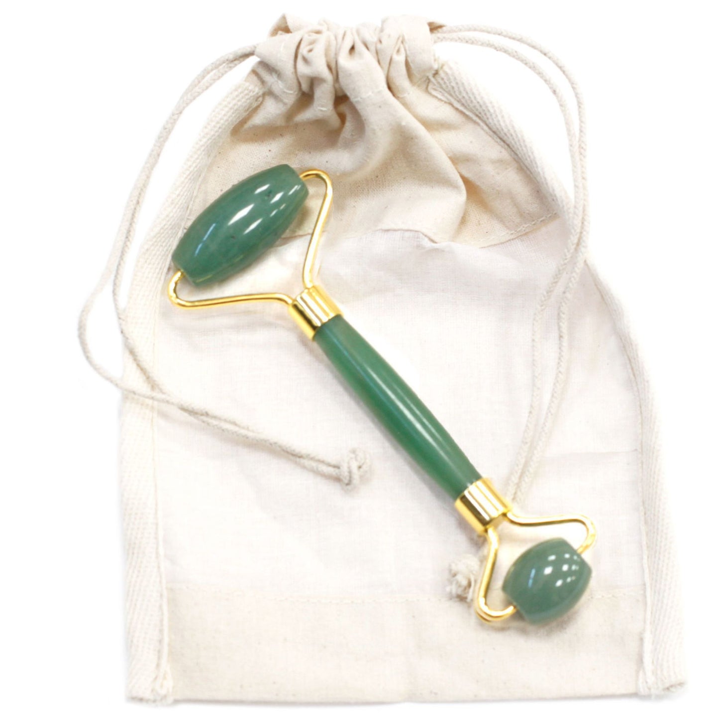Rodillo facial de piedra Jade