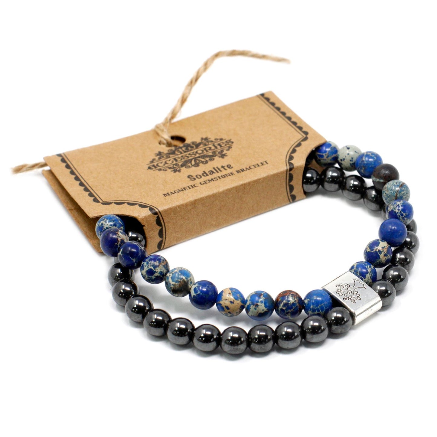 Pulsera de Sodalite - Magnéticas