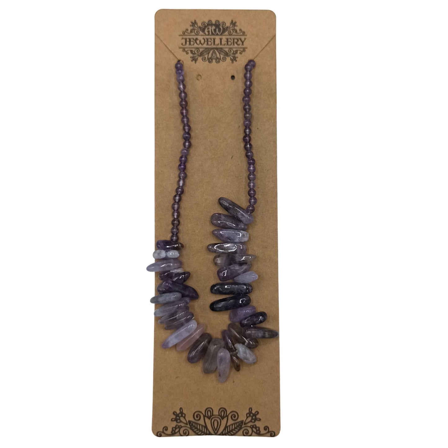 Collar de gemas - Amatista