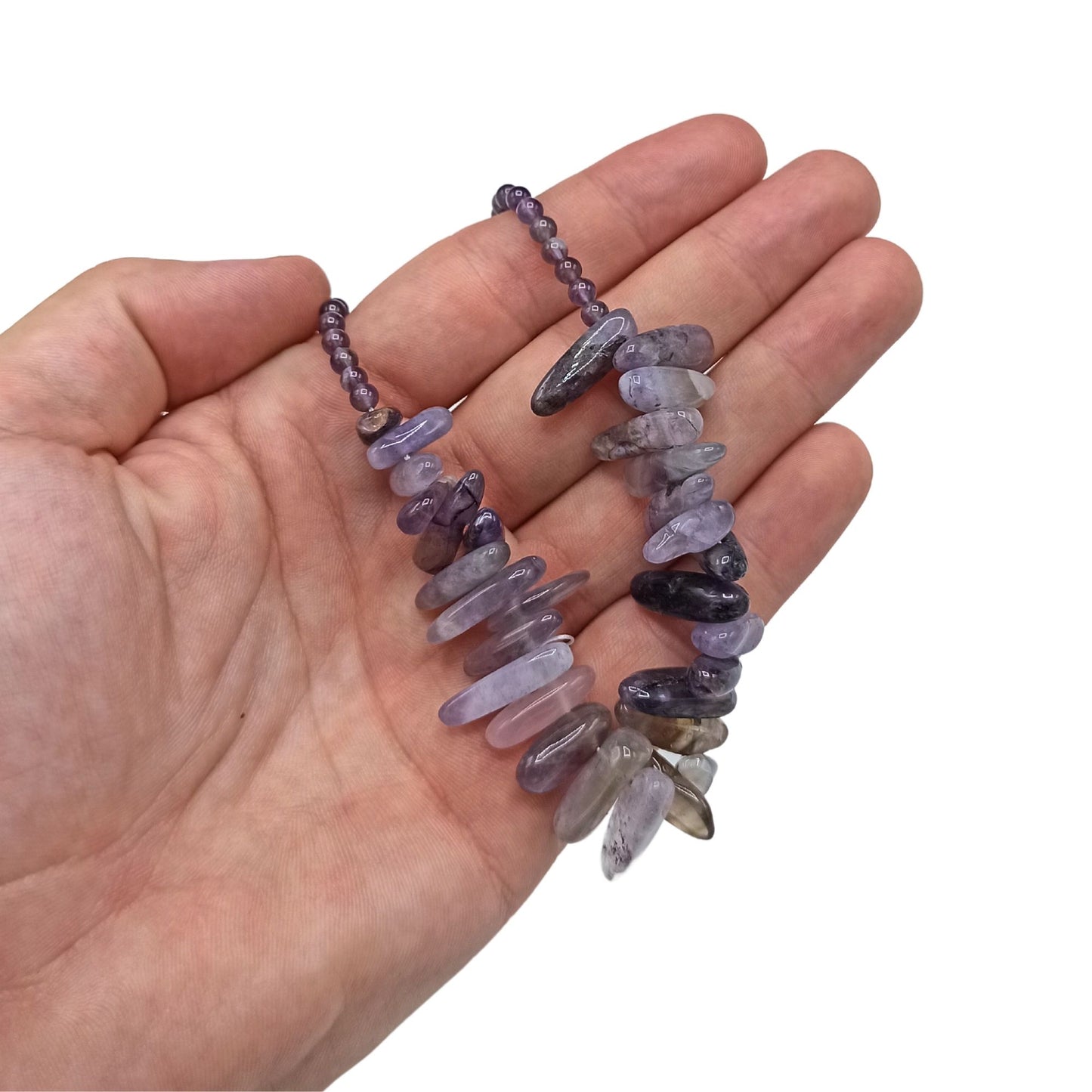 Collar de gemas - Amatista