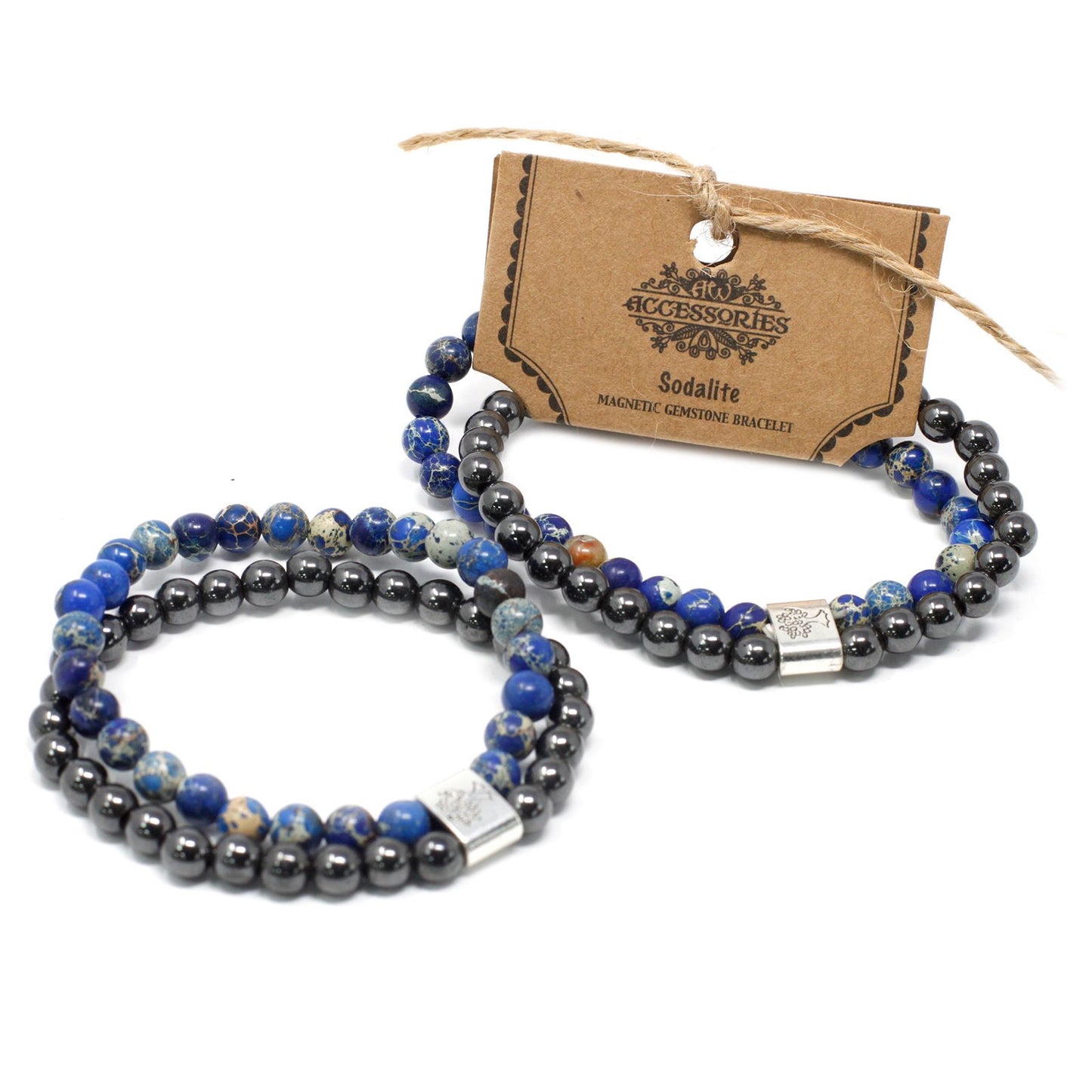 Pulsera de Sodalite - Magnéticas