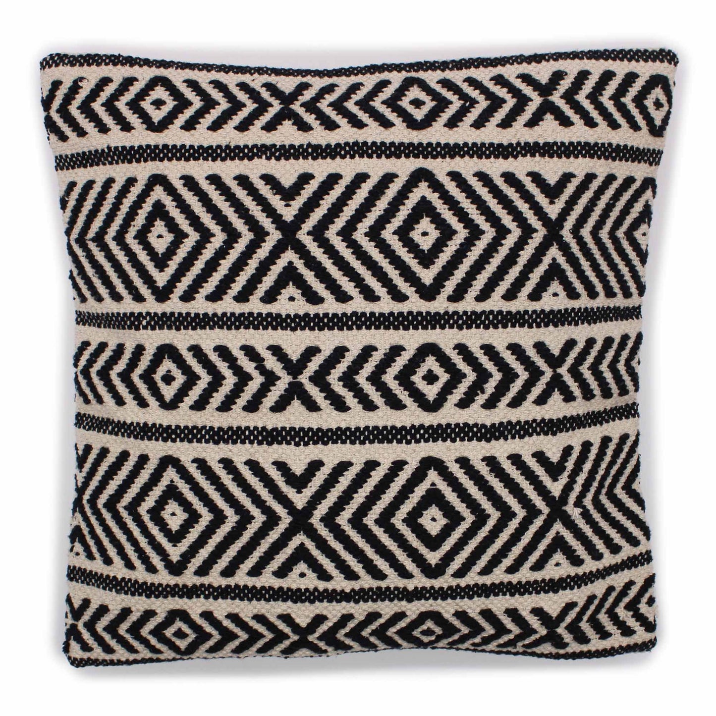 Funda de Cojín 100% algodón - Diseño Tribal - 45x45cm
