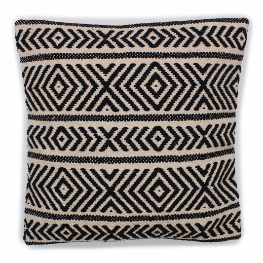 Funda de Cojín 100% algodón - Diseño Tribal - 45x45cm