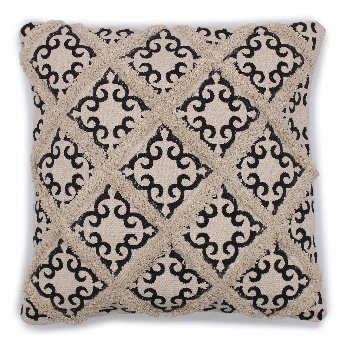Funda de Cojín 100% algodón - Estampado - 45x45cm