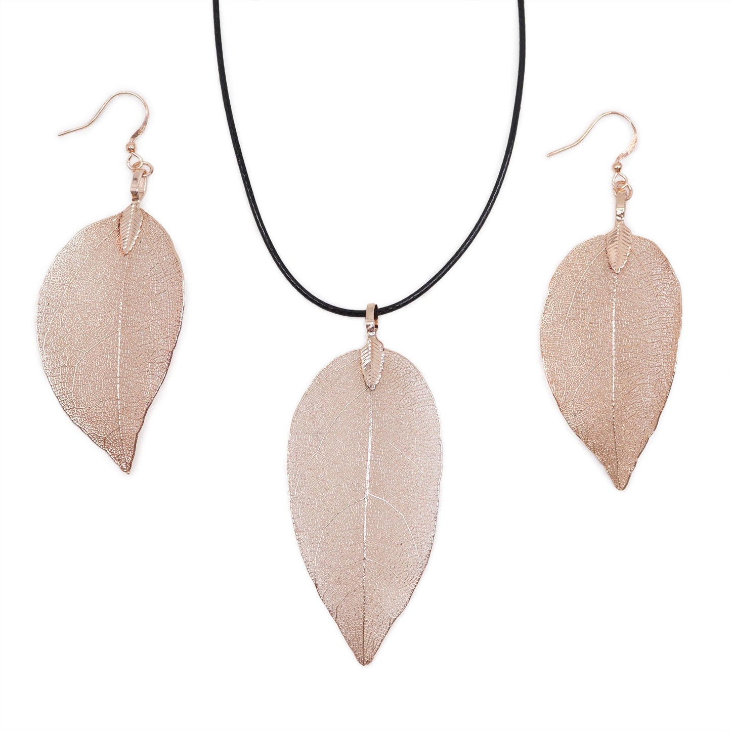 Conjunto de collar y aretes - Hoja de valor