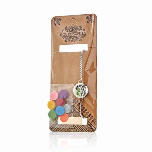 Pulsera de Aromaterapia - Árbol de la Vida - 20mm
