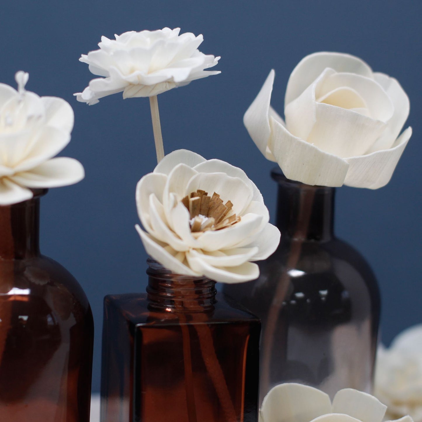 Difusor de Flores Naturales - Clavel Grande en Cuerda