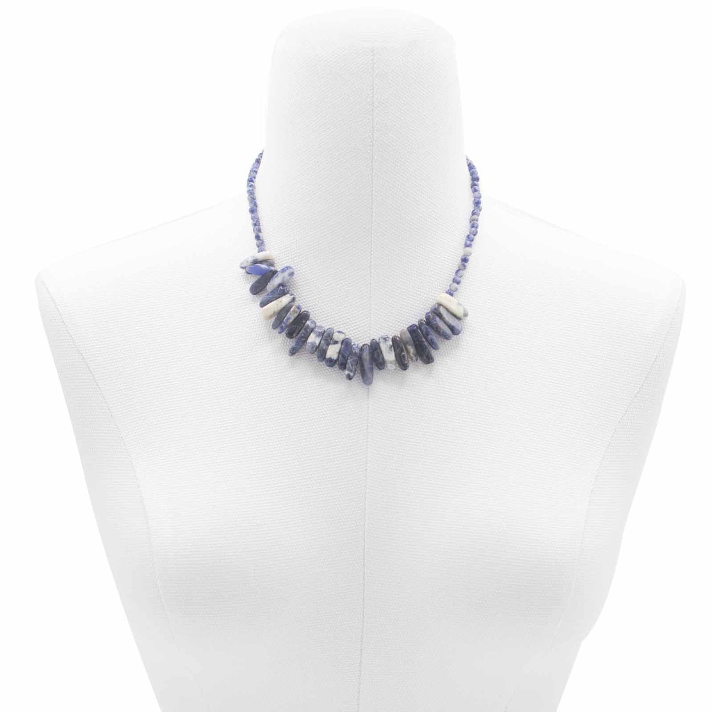 Collar de gemas - Sodalita