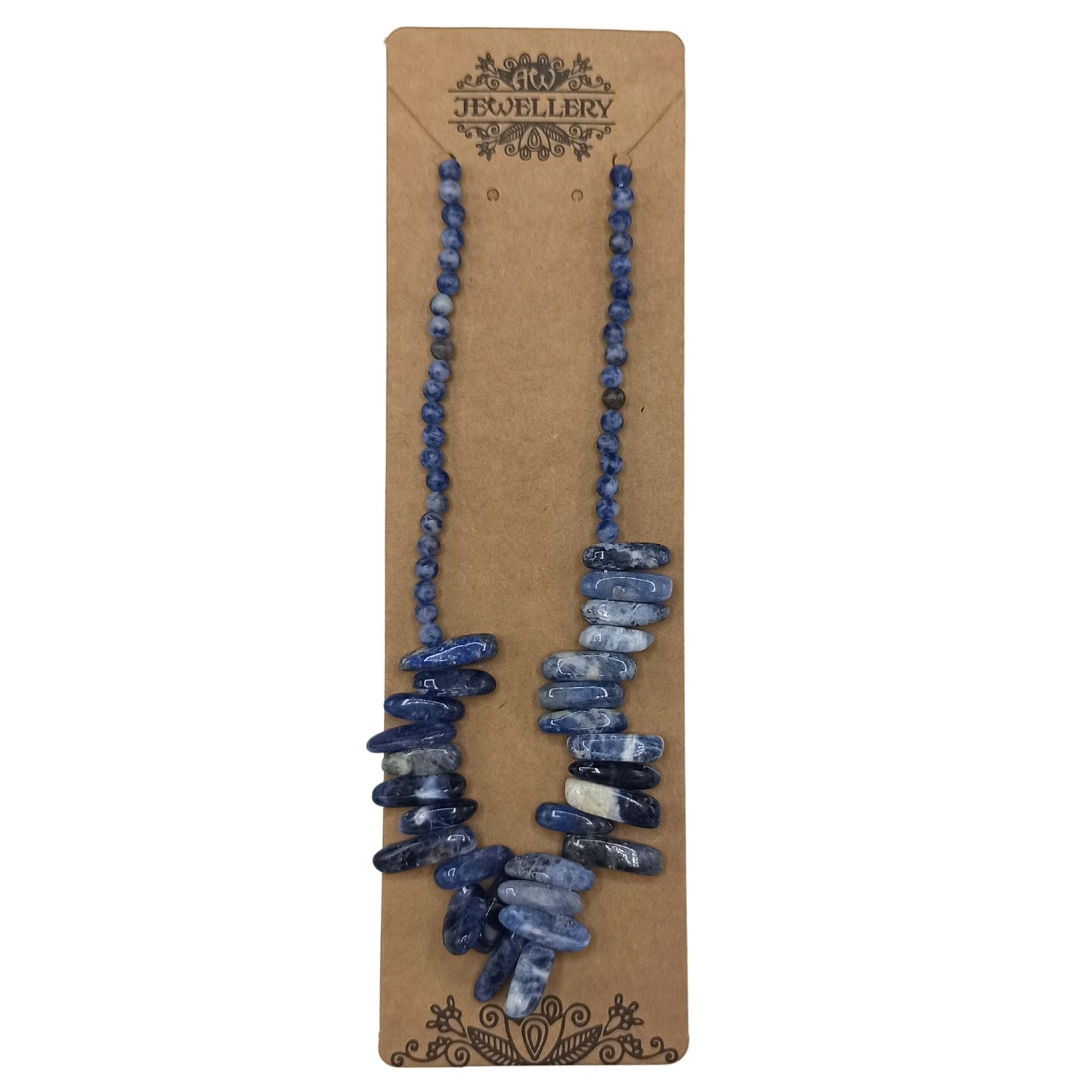 Collar de gemas - Sodalita