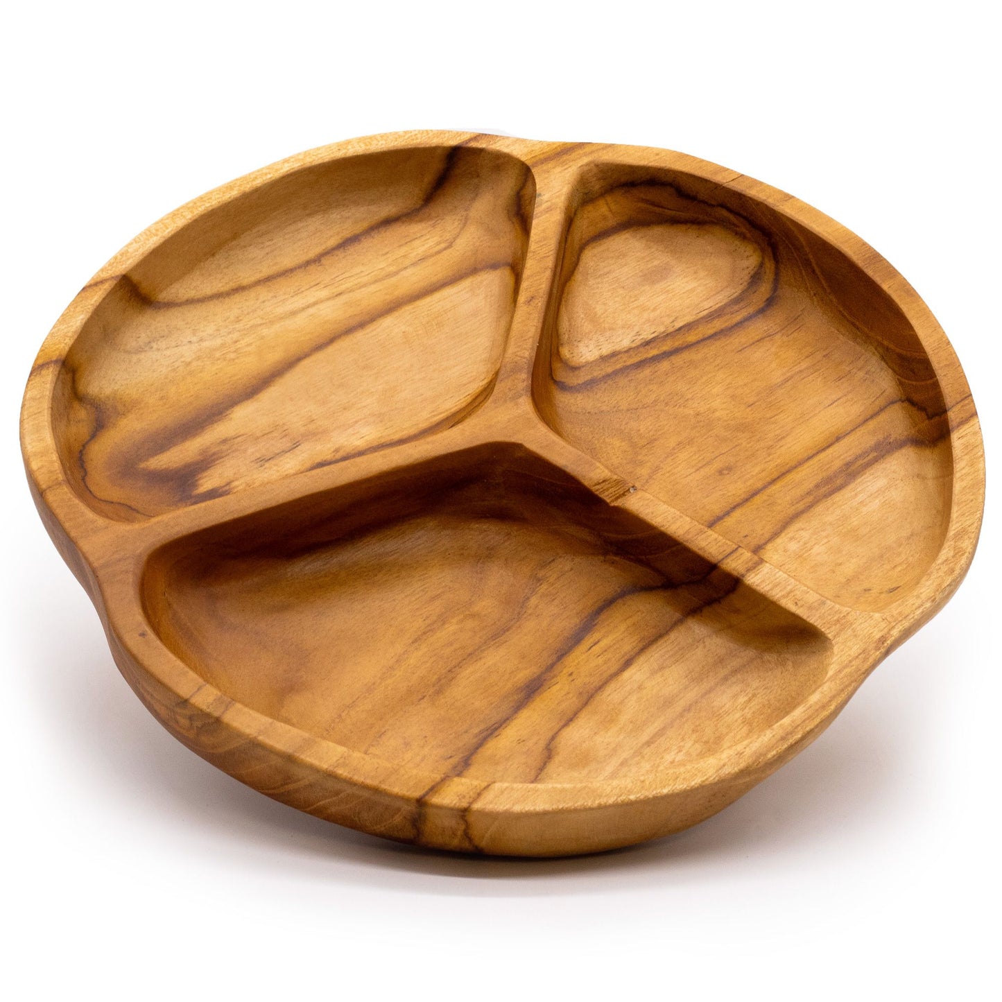 Frutero de madera compartimentos