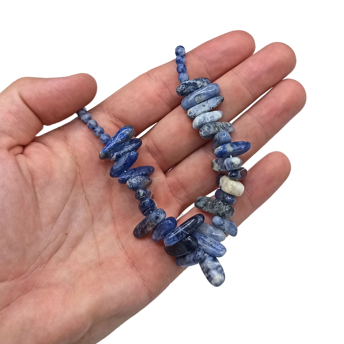 Collar de gemas - Sodalita