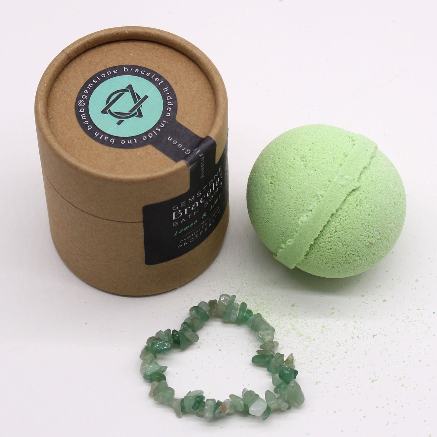 Bomba de baño con Pulsera Aventurina