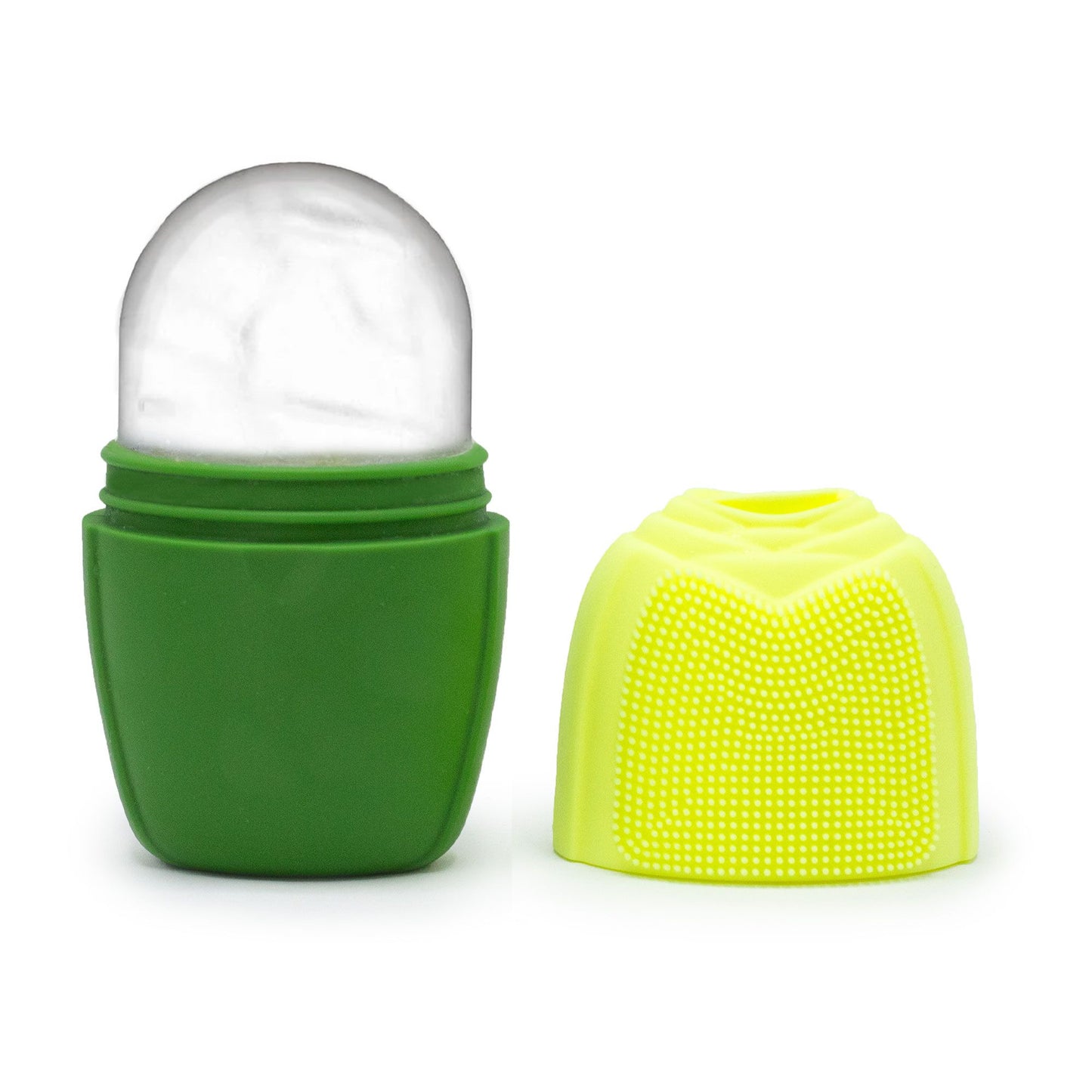 Rodillo de Hielo de Silicona para el Rostro - Verde