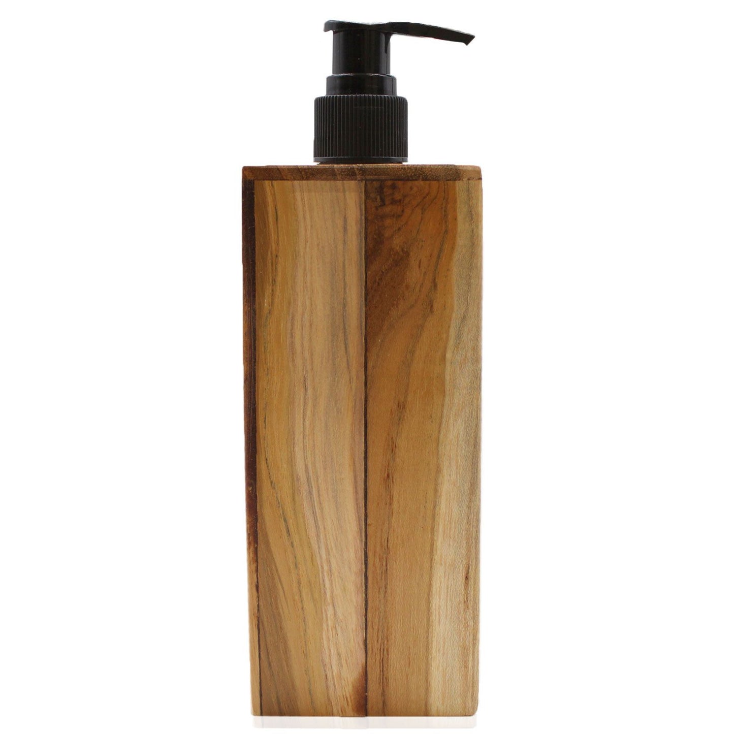 Dispensador de jabón de madera - Cuadrado