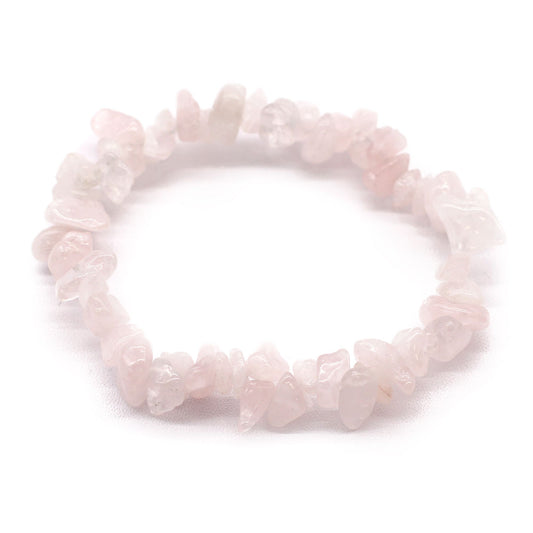 Pulsera de Cuarzo Rosa - Amor y calma interior