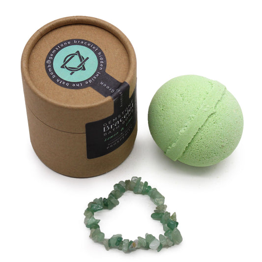 Bomba de baño con Pulsera Aventurina