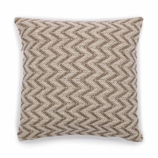 Funda de Cojín 100% algodón - ZigZag- 40x40cm