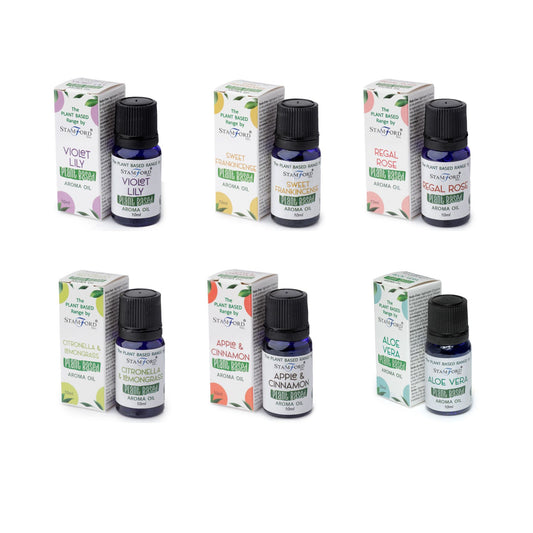 Pack de 6 Aceites Aromáticos a base de Plantas Variados