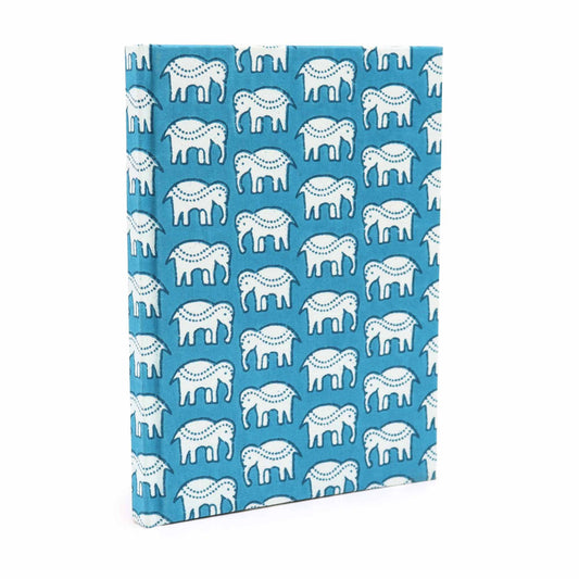 Cuaderno tapa de algodón - Elefantes