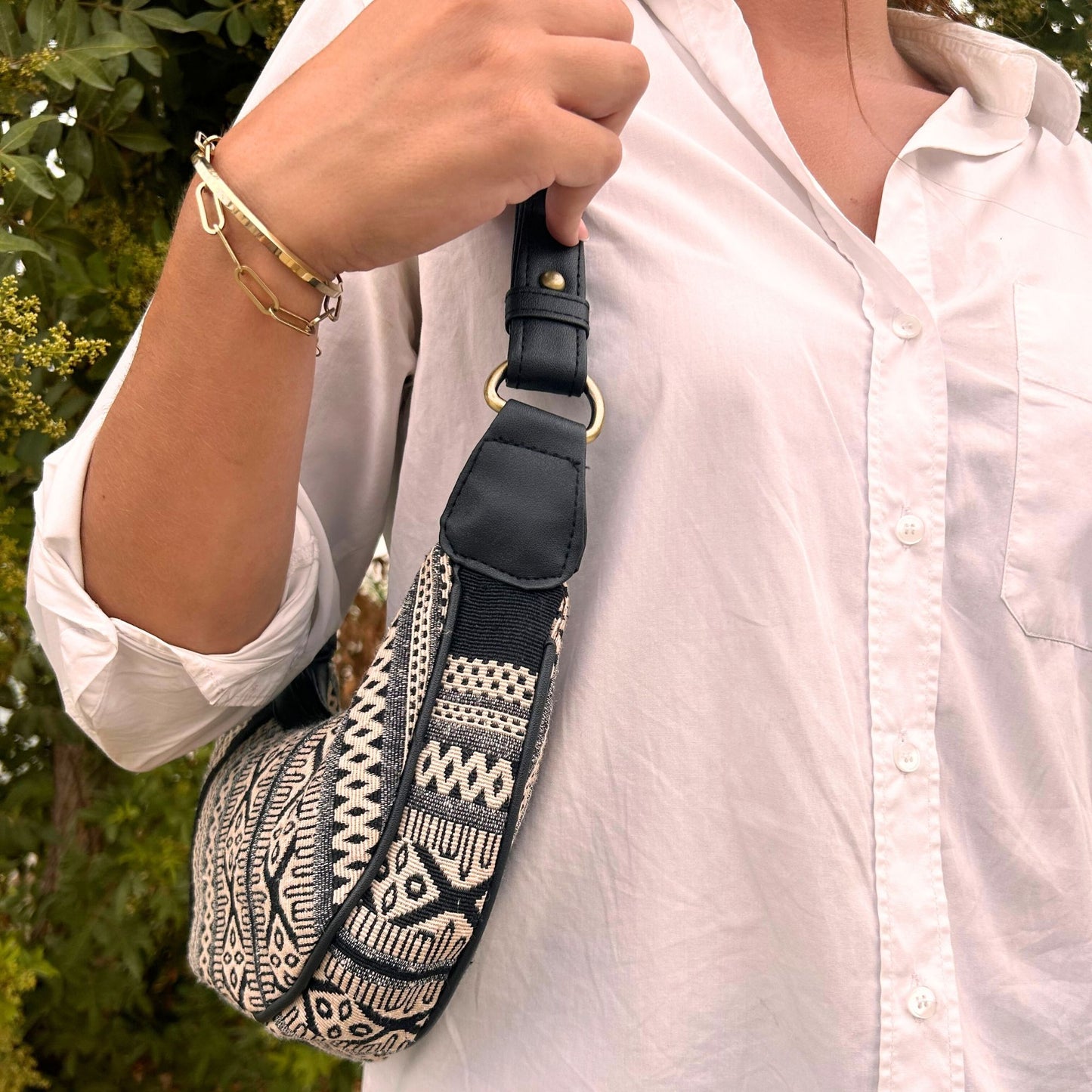 Bolso Foggy correa negra