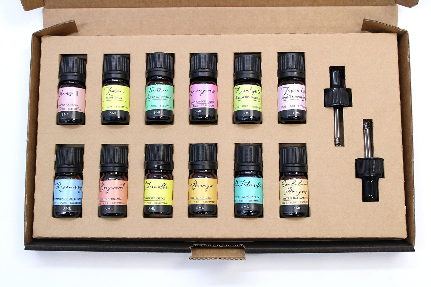 Aceites esenciales aromaterapia - 12u