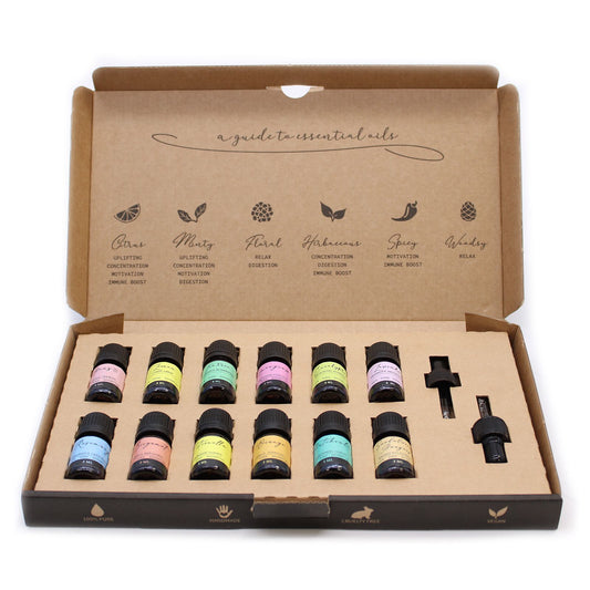 Aceites esenciales aromaterapia - 12u