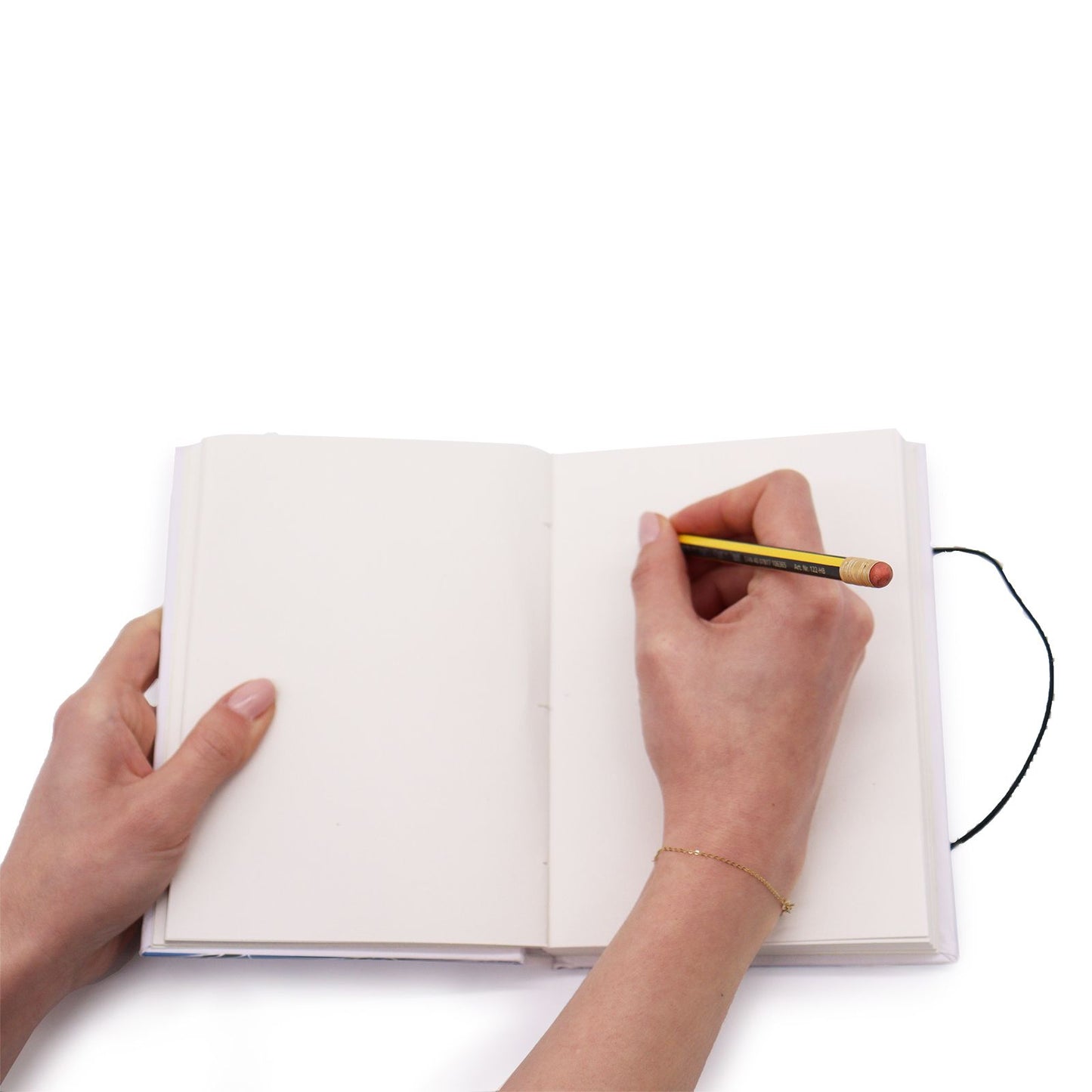 Libreta reciclada "Flores en el mismo jardín"