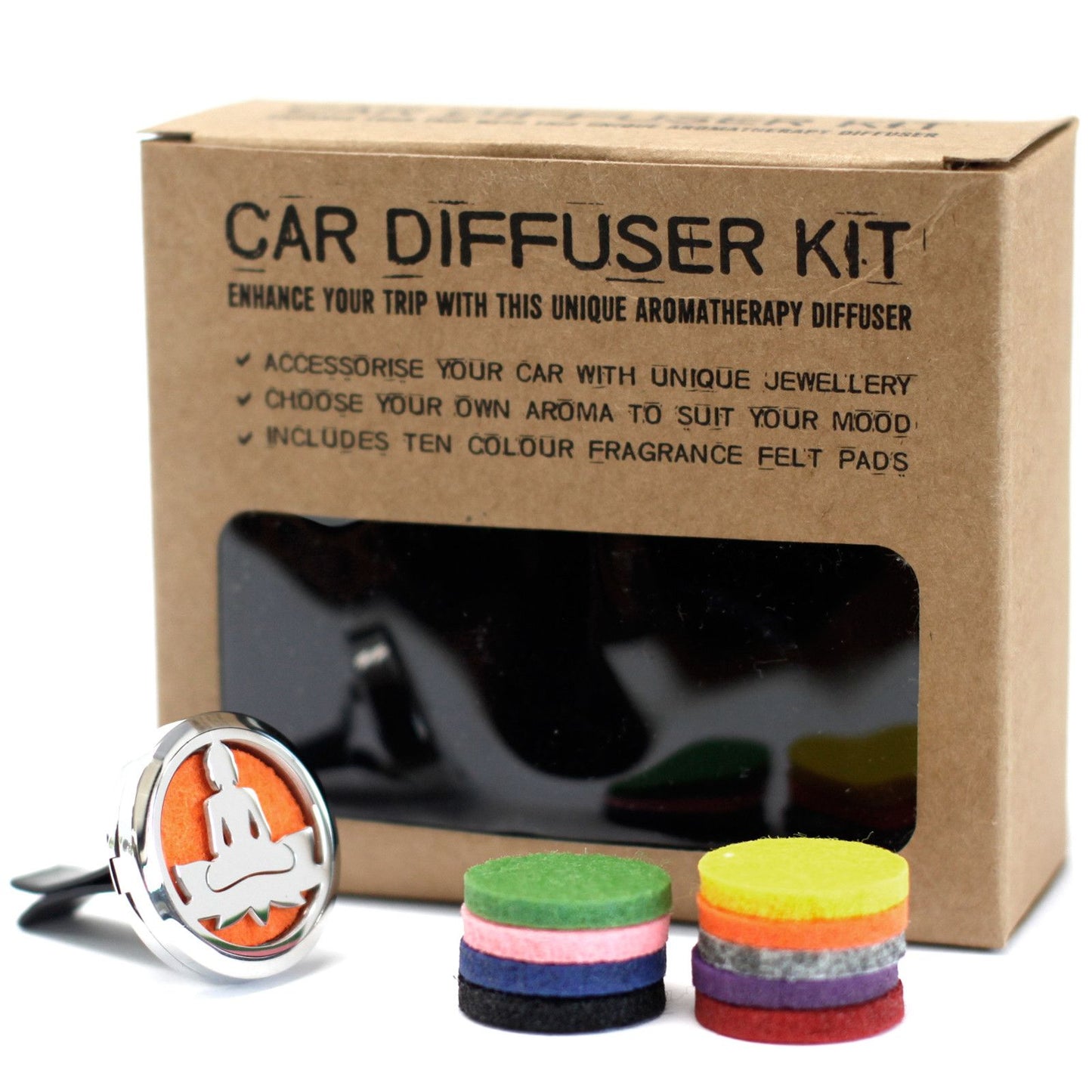 Difusor de aroma para coche - Buda de loto