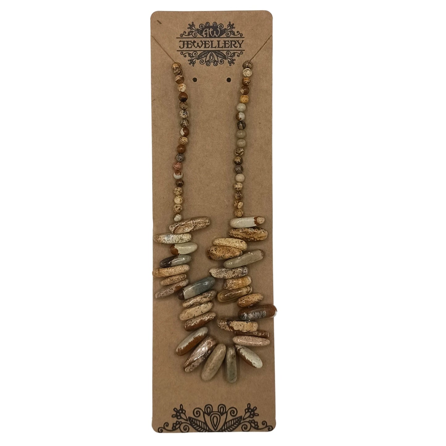 Collar de gemas - Piedra del mapa