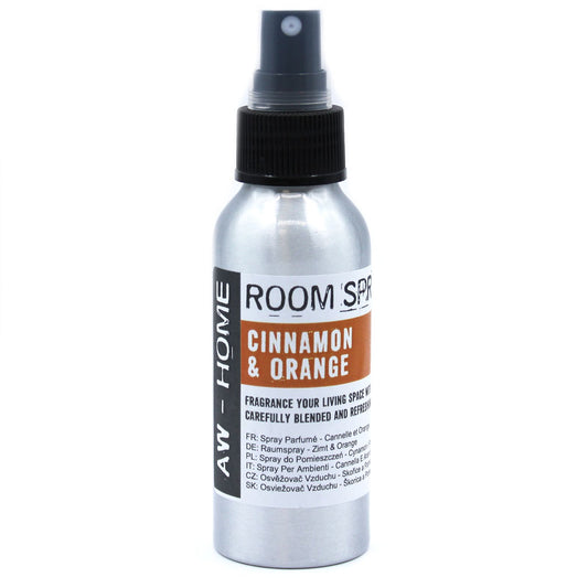 Ambientador Spray Naranja y Canela - 100ml